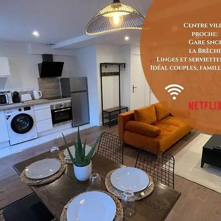 Апартаменты Le Jardin Niortais - Hyper Centre- Proche Gare - Paisible - Grand Jardin Prive, Wifi Hd -Netflix Экстерьер фото