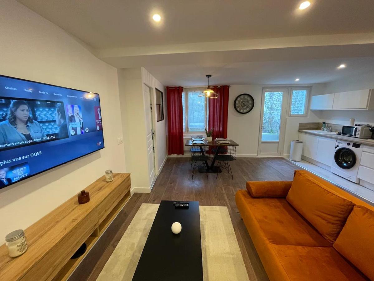 Апартаменты Le Jardin Niortais - Hyper Centre- Proche Gare - Paisible - Grand Jardin Prive, Wifi Hd -Netflix Экстерьер фото