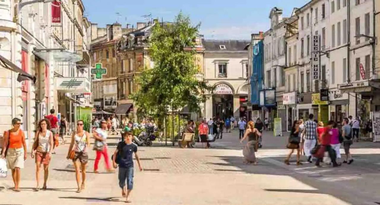 Апартаменты Le Jardin Niortais - Hyper Centre- Proche Gare - Paisible - Grand Jardin Prive, Wifi Hd -Netflix Экстерьер фото